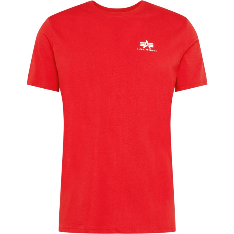 ALPHA INDUSTRIES Camiseta rojo / blanco
