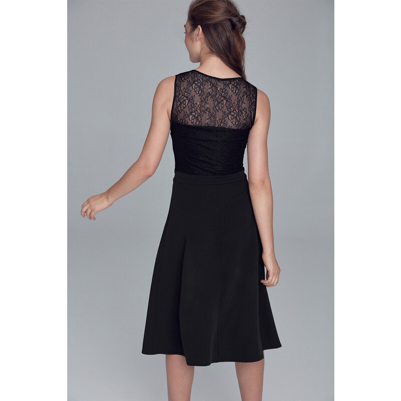 Glara Women's black dress