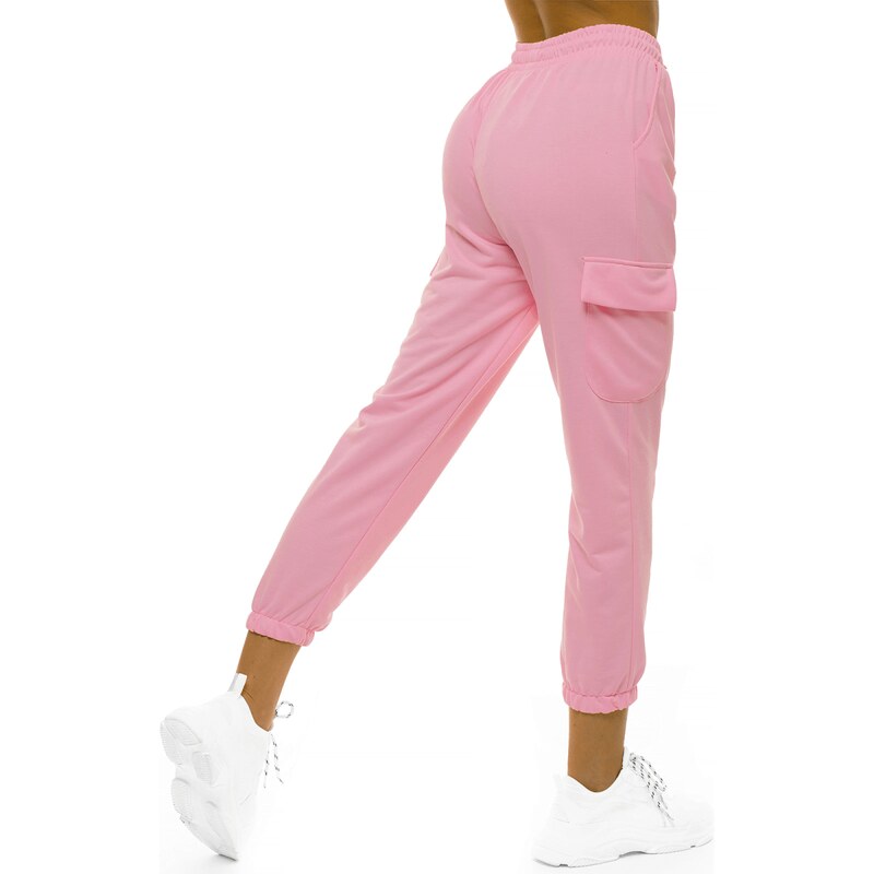 Pantalón de chándal para mujer rosa claro OZONEE O/MB2001/21