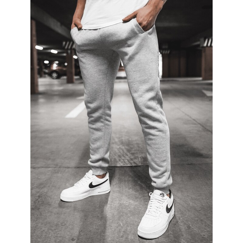 Pantalón de chándal de hombre gris OZONEE JS/XW01
