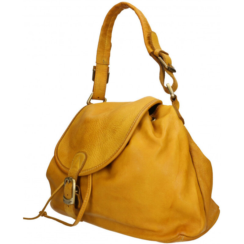 Glara Large leather Italian handbag Exclusive edition