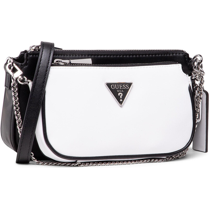 Bolso guess blanco y negro sale