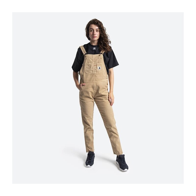 Mono mujer Carhartt en Babero Overall I028634 DUSTY h BROWN -