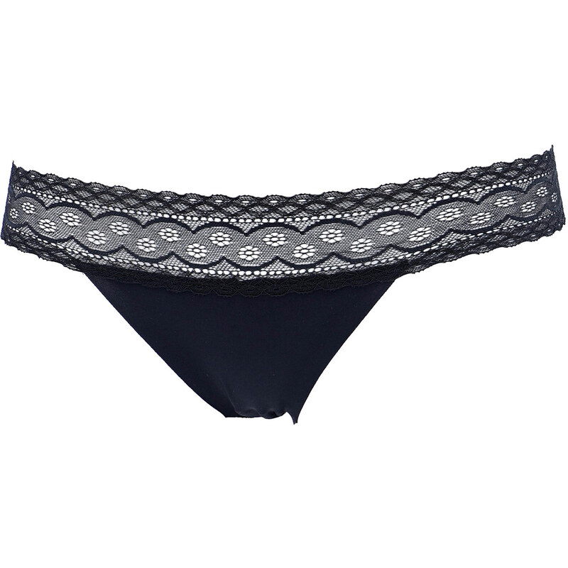 Glara Invisible thong with lace waistband