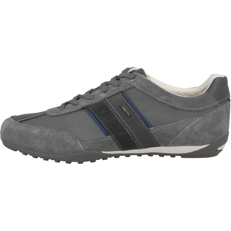 GEOX Zapatillas deportivas bajas 'Wells' azul / antracita / gris oscuro