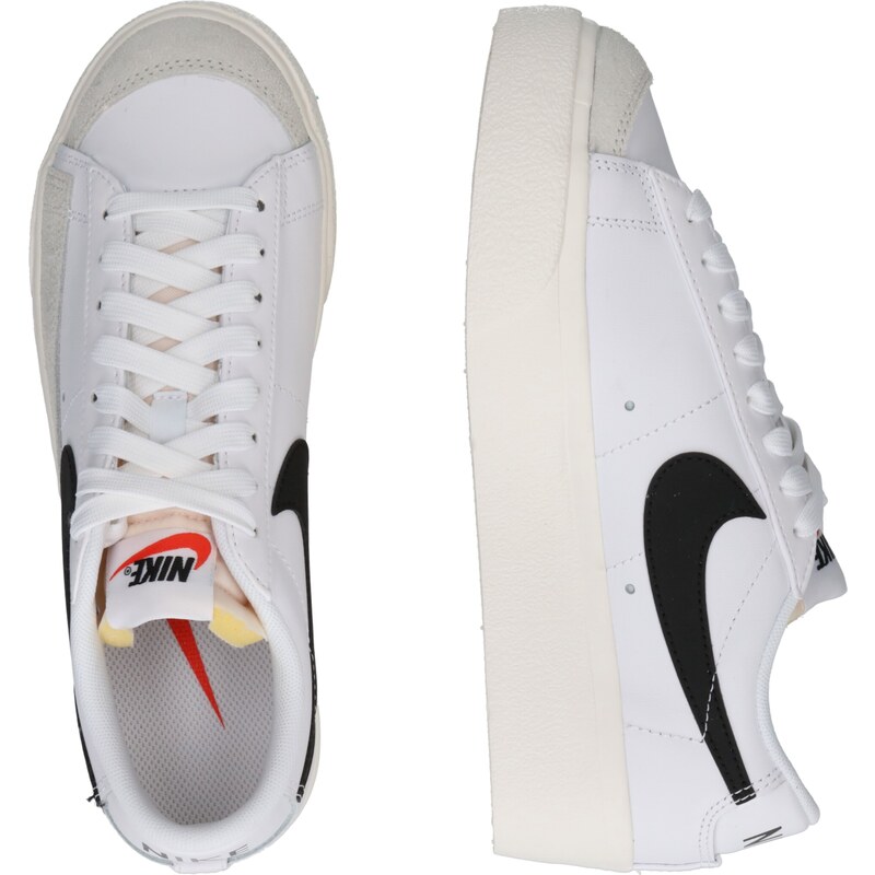 Nike Sportswear Zapatillas deportivas bajas 'Blazer' gris claro / negro / blanco