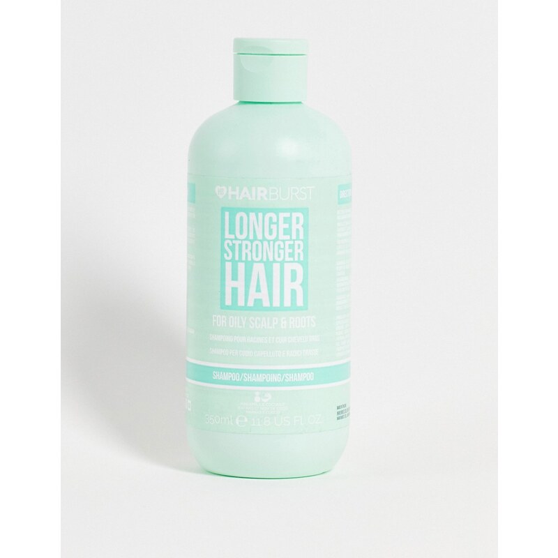 Champú de 350 ml para cabellos con raíces y cuero cabelludo grasos de Hairburst-Sin color