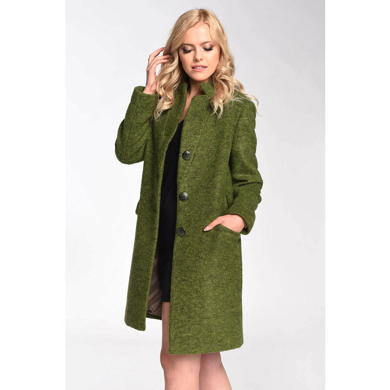 Glara Women's wool coat for the transitional period