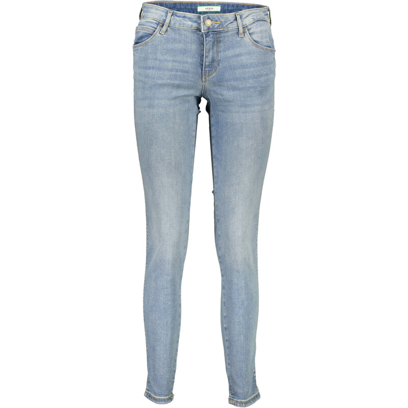 Guess Jeans Denim Jeans Mujer Azul Claro