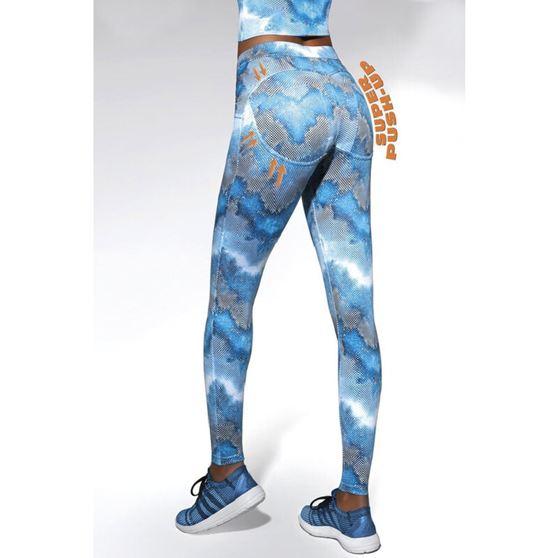 Glara Colourful leggings for fitness