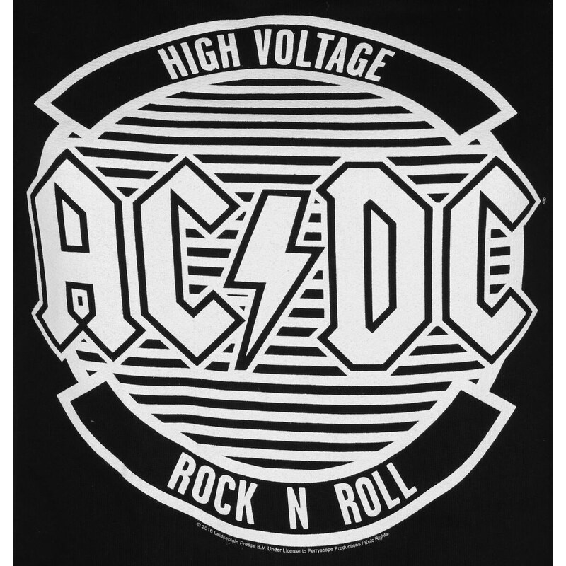 NNM Sudadera para mujer AC/DC - Logo Circle - negro - DRM12201100