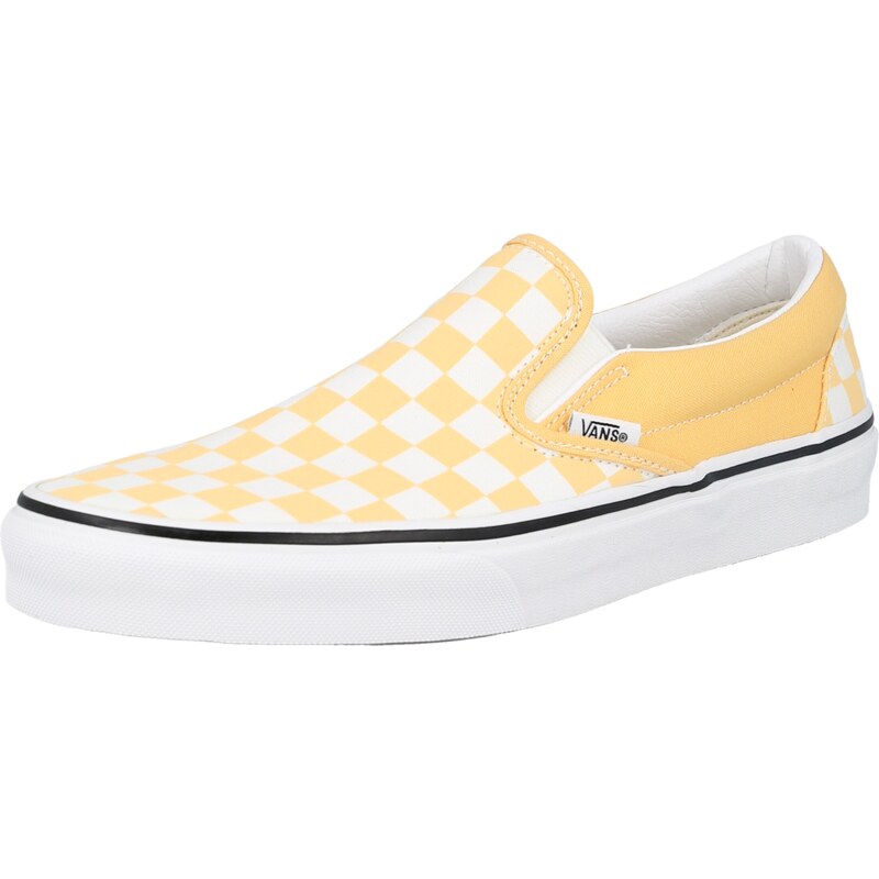 Zapatos vans hotsell sin cordones amarillos