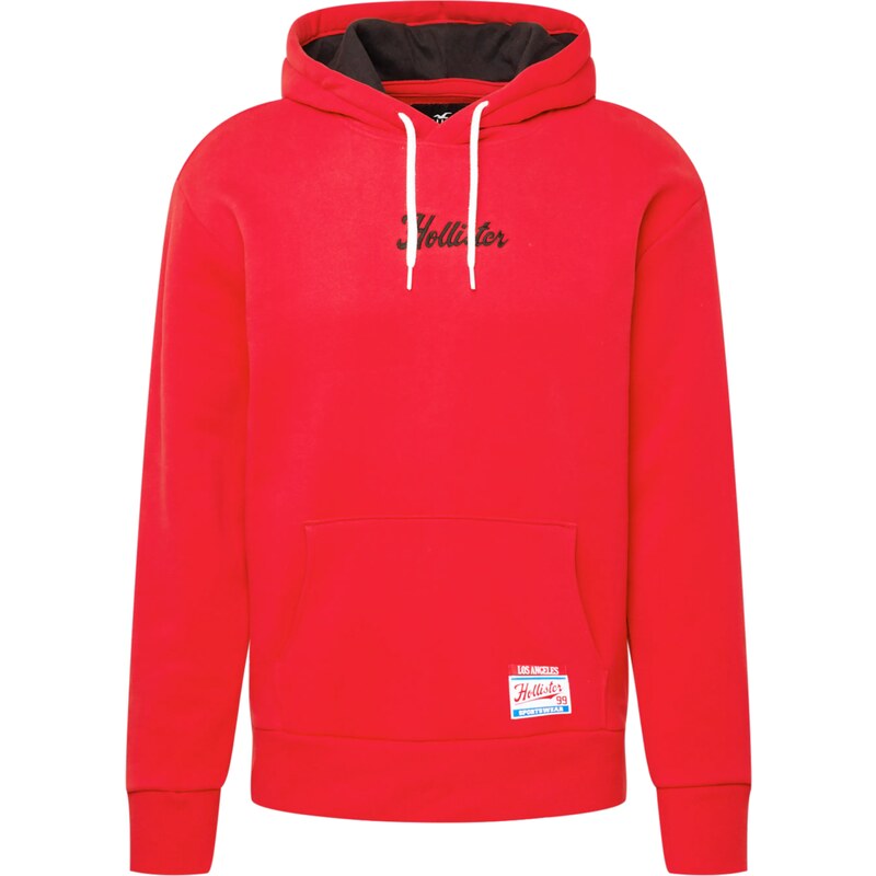 HOLLISTER Sudadera rojo negro blanco GLAMI.es