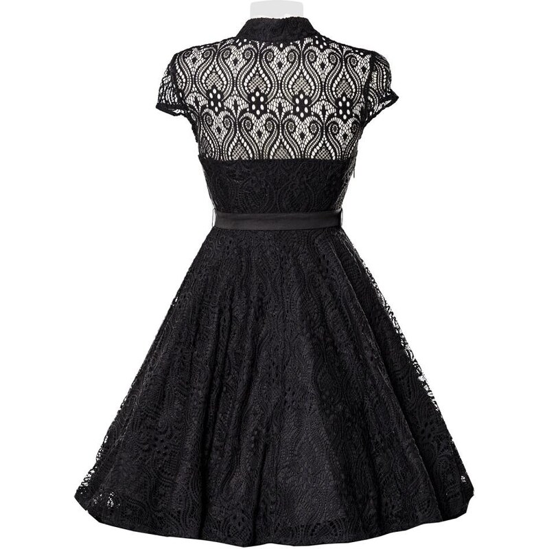 Glara Luxury lace vintage dress