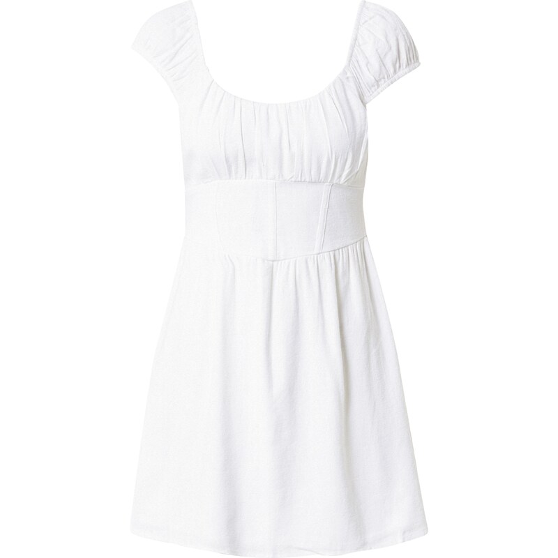 Vestido discount blanco hollister