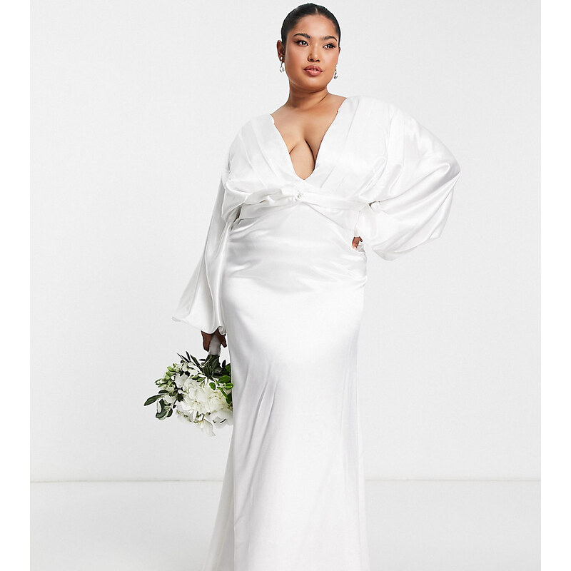 Kimono blanco novia 2025