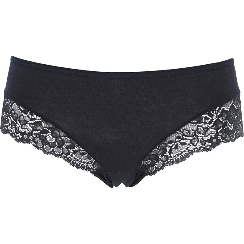 Glara Cotton panties with lace leg 2 pcs