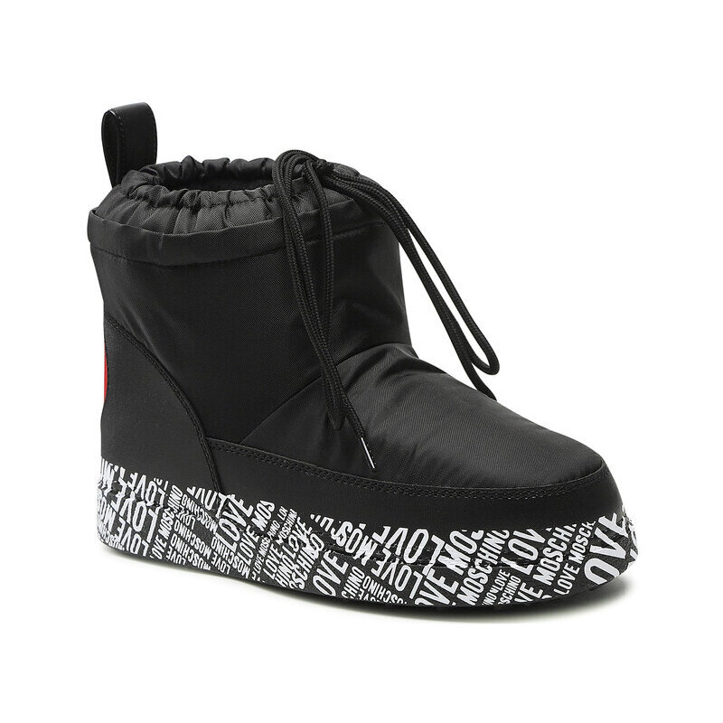 Botas nieve love online moschino