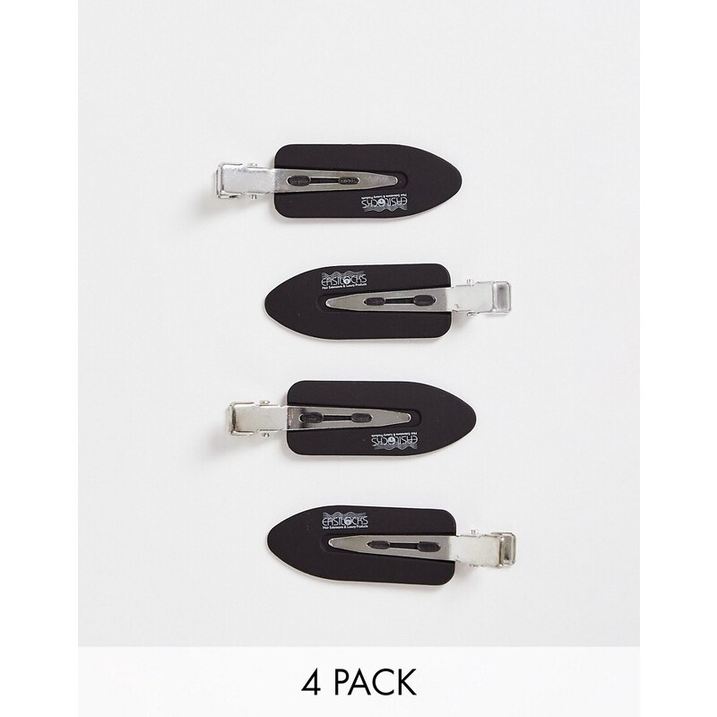 Pack de 4 pasadores para el cabello Smooth Styling de Easilocks-Sin color