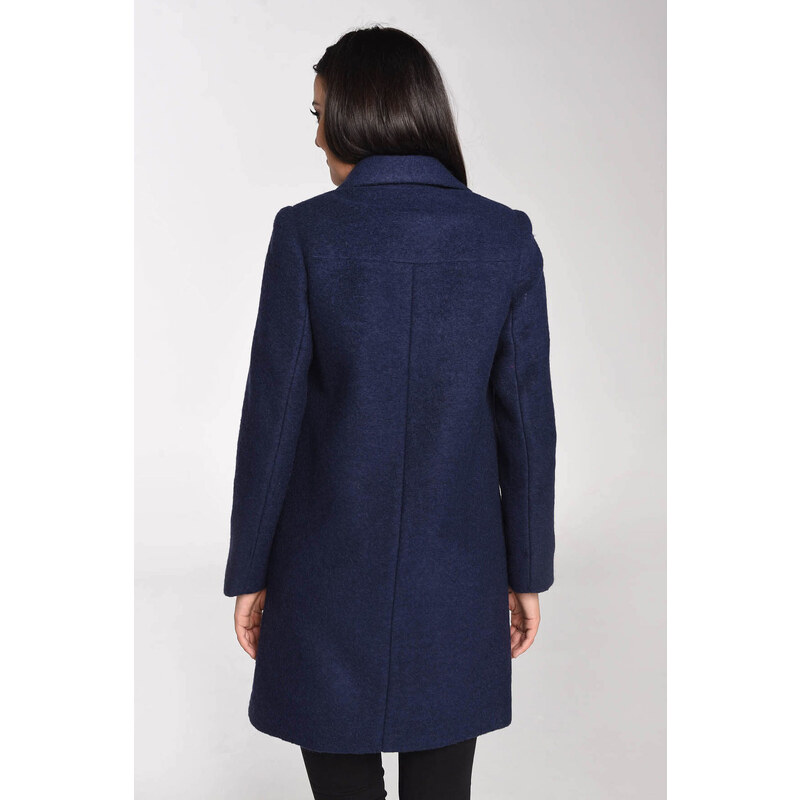 Glara Women's straight wool coat