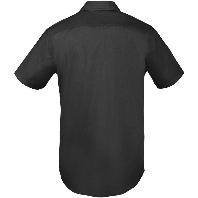Sols Camisa manga larga BRISTOL FIT Negro
