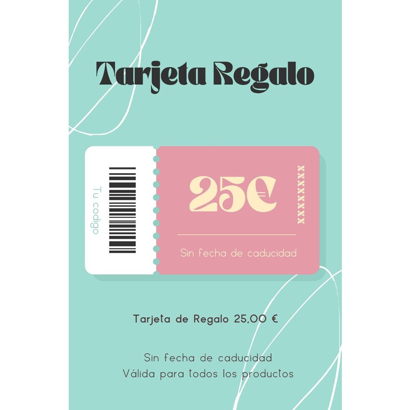 LolitasyL Tarjeta de Regalo 25,00 € Lolitas&L