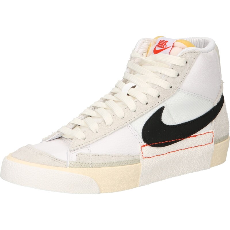 Nike Sportswear Zapatillas deportivas altas 'Blazer Mid Pro Club' beige / negro / blanco