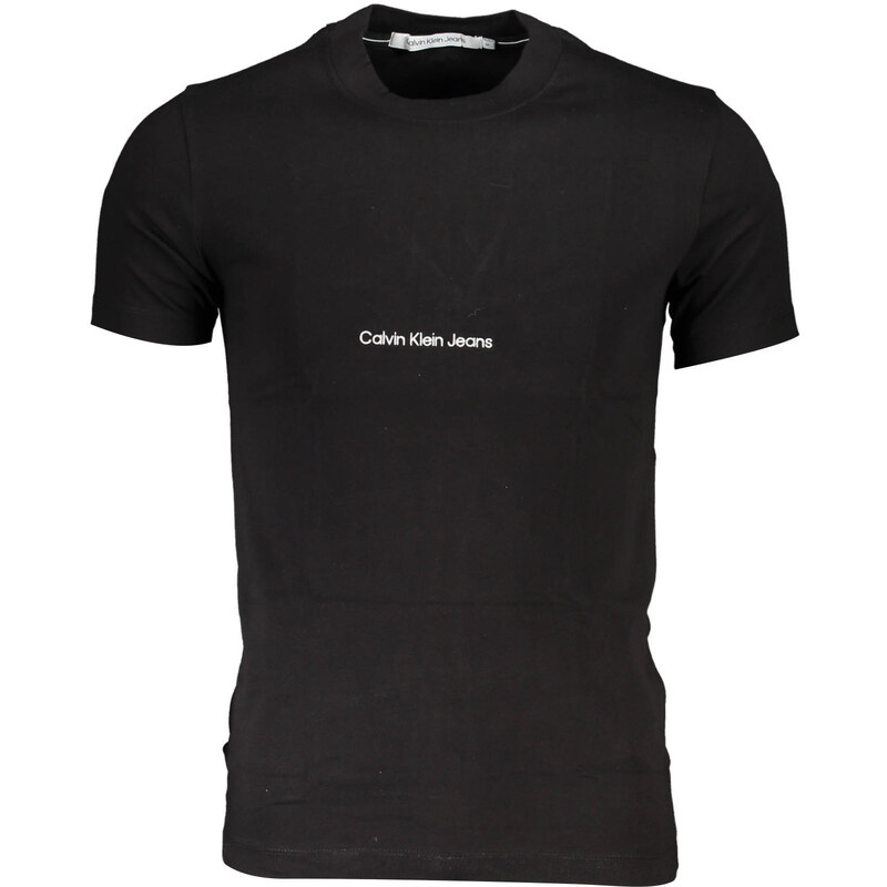 Camiseta Hombre Manga Corta Negra Calvin Klein