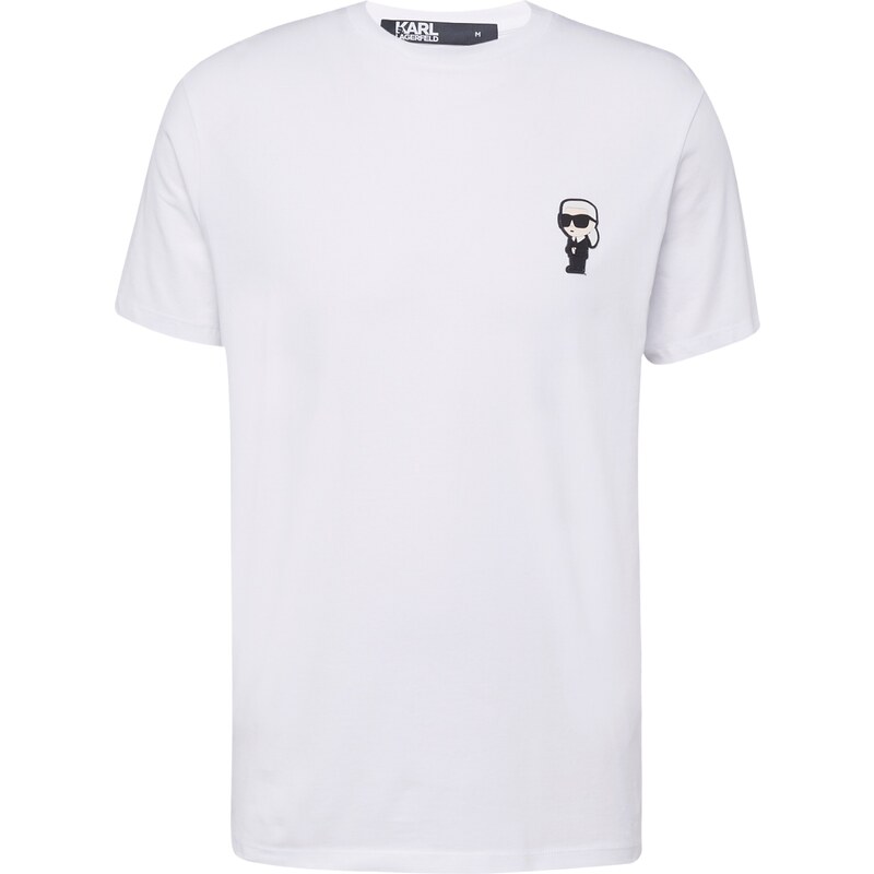 Karl Lagerfeld Camiseta kitt / negro / blanco