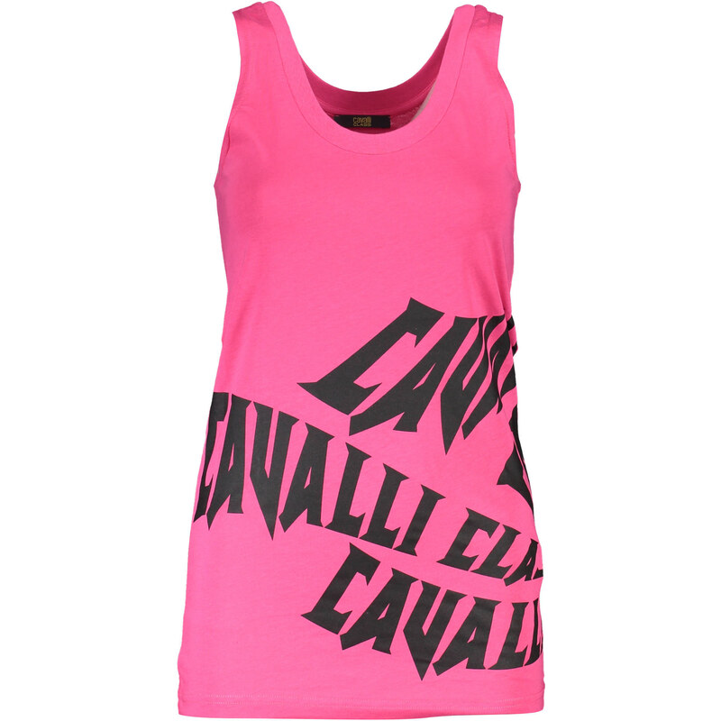 Camiseta Mujer Cavalli Class Rosa