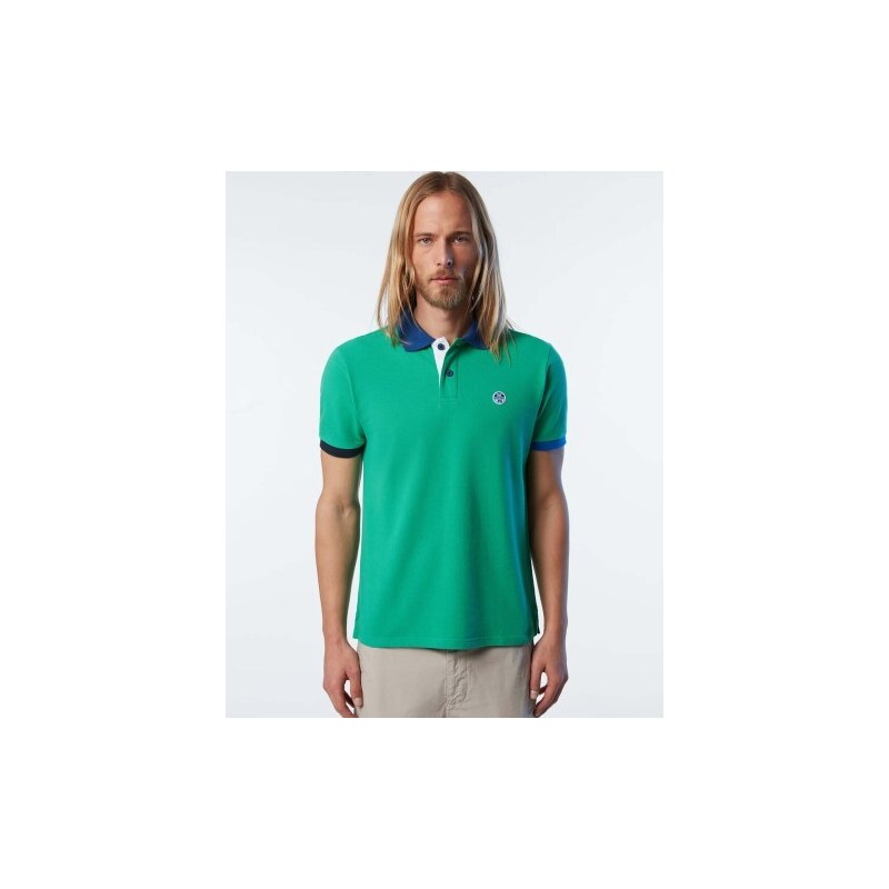 NORTH SAILS Ss Polo With Graphic - Polo