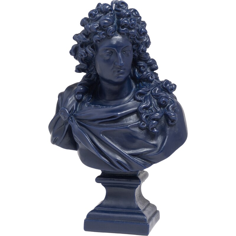 Trudon Busto Luis Xiv - Azul Marino - Velas