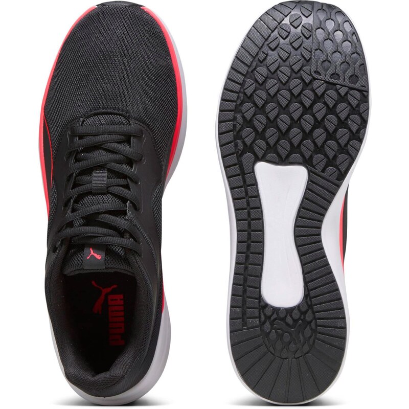 PUMA Zapatillas de running 'Transport' rojo / negro