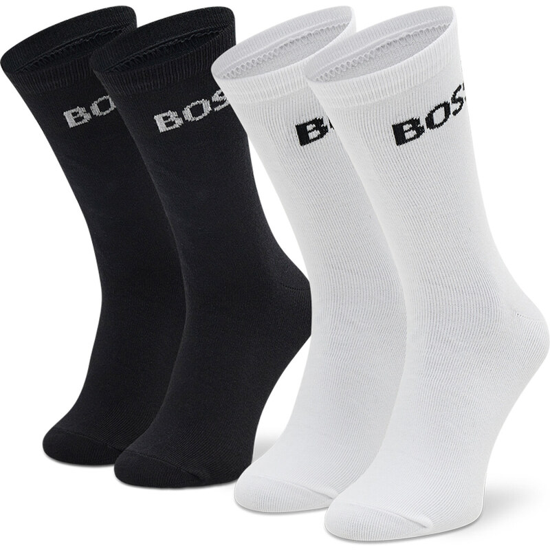 2 pares de calcetines altos para niño Boss