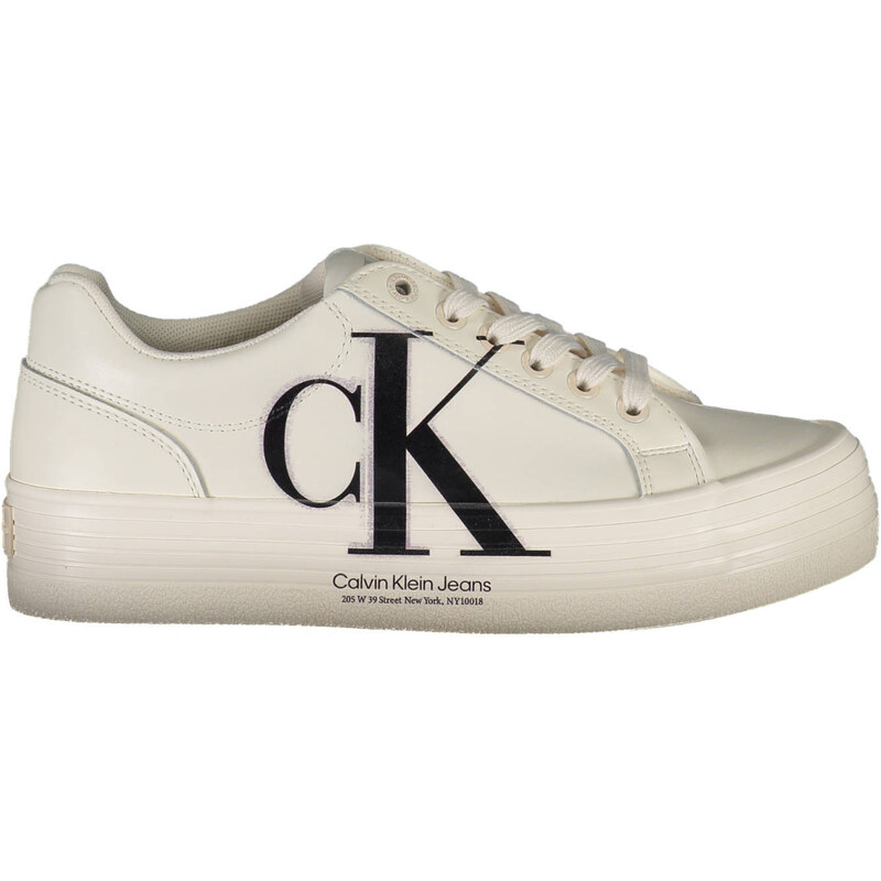 Zapatos Deportivos De Mujer Calvin Klein Blanco 