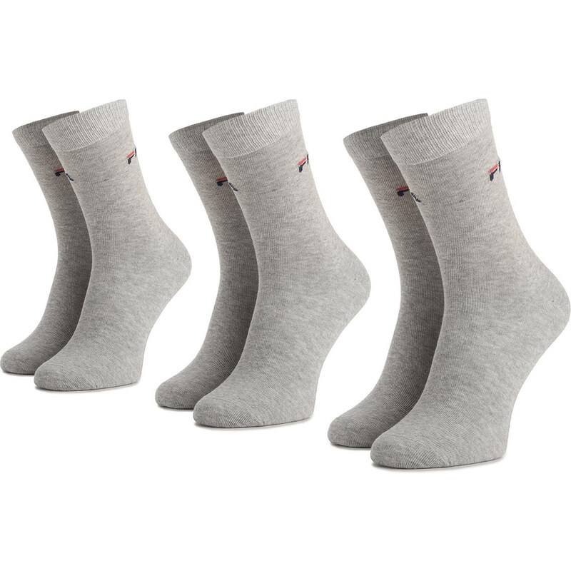 3 pares de calcetines altos unisex Fila