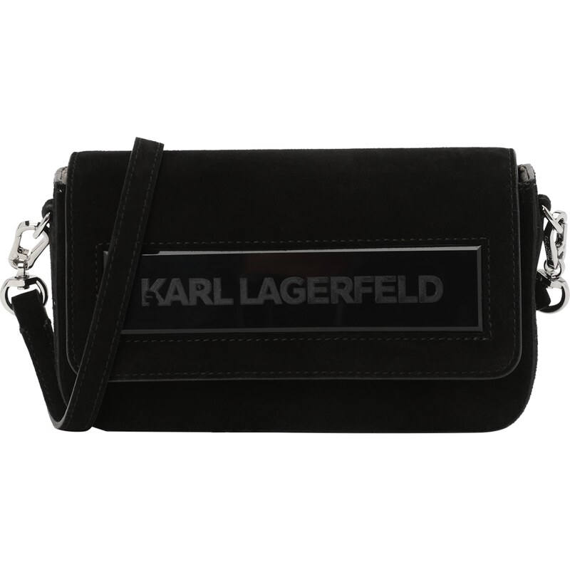 Karl Lagerfeld Bolso de hombro 'IKON' negro