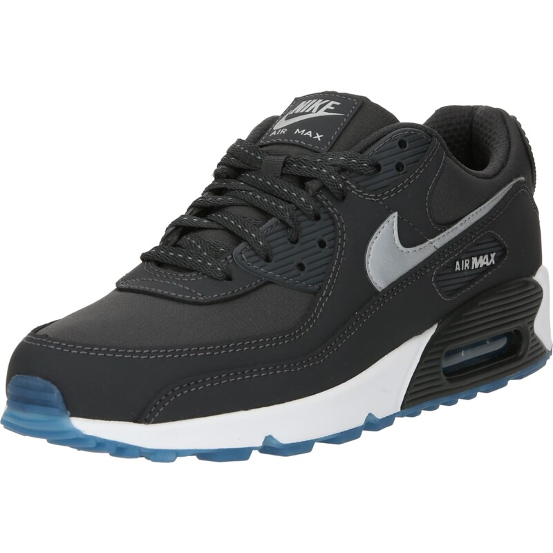 Nike Sportswear Zapatillas deportivas bajas 'AIR MAX 90' antracita / gris plateado / plata
