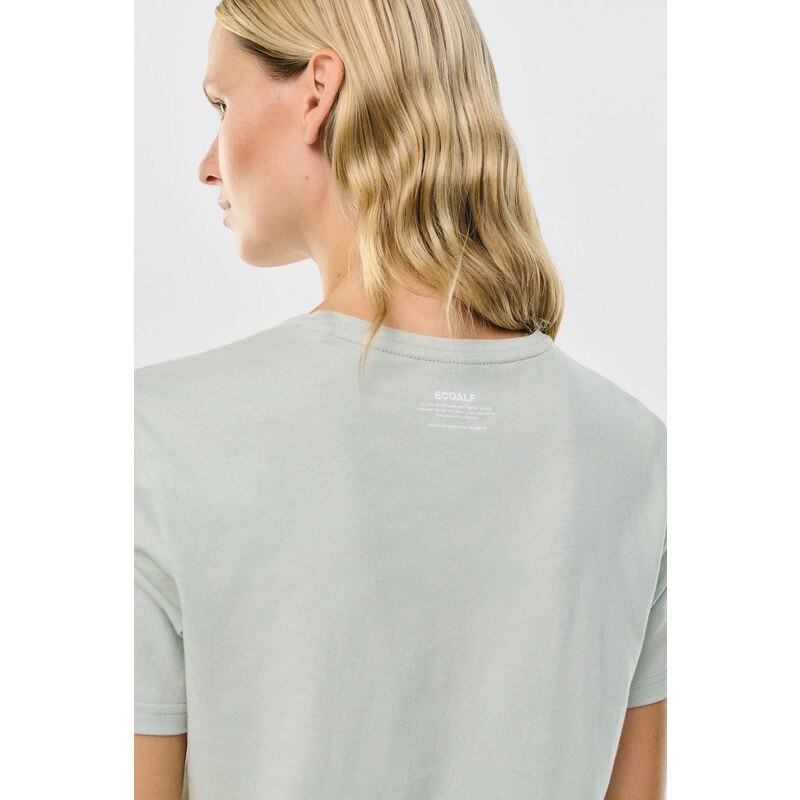 Ecoalf Camiseta Underlined Light Moss