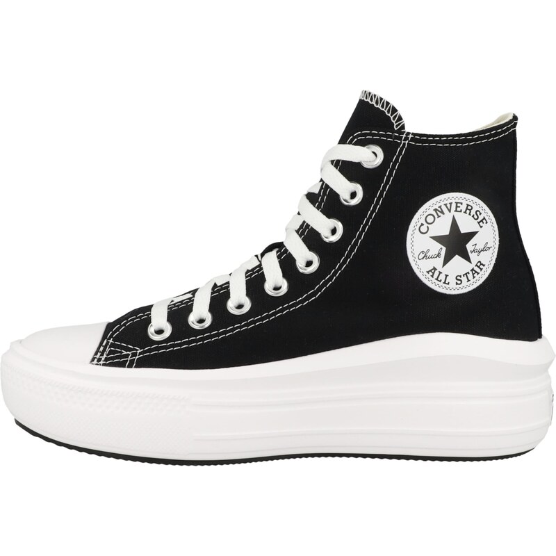 CONVERSE Zapatillas deportivas altas 'CHUCK TAYLOR ALL STAR MOVE HI' negro / blanco