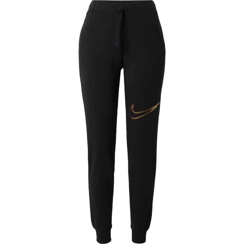 Nike Sportswear Pantalón 'CLUB FLEECE' oro / negro