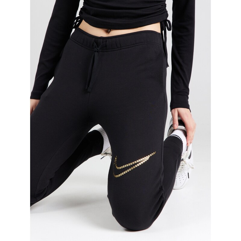 Nike Sportswear Pantalón 'CLUB FLEECE' oro / negro