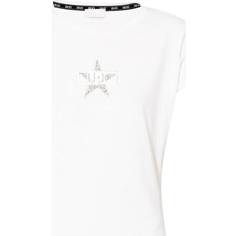 Liu Jo Tops y Camisetas Camiseta con estrella y logotipo
