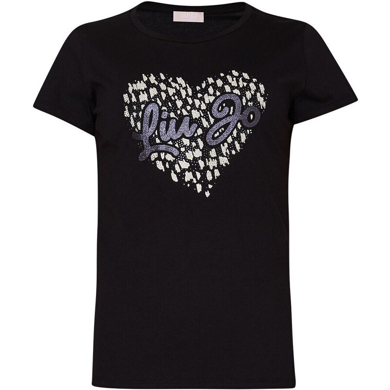 Liu Jo Tops y Camisetas Camiseta con corazón y strass