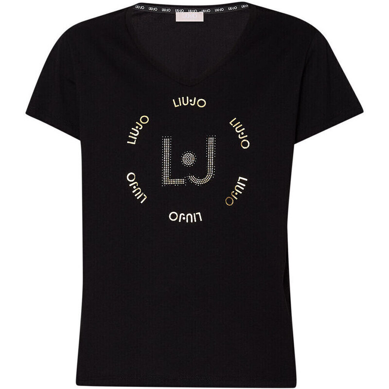 Liu Jo Tops y Camisetas Camiseta con logotipo y strass