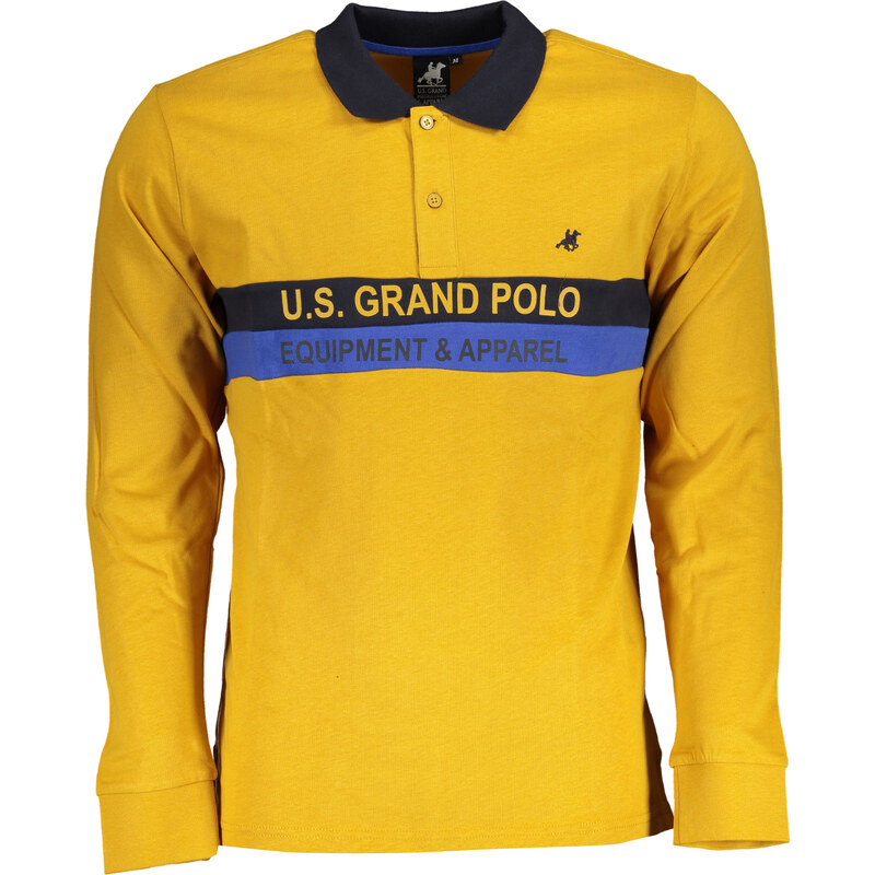 U.s. grand polo Polo Manga Larga Hombre Us Grand Polo Amarillo