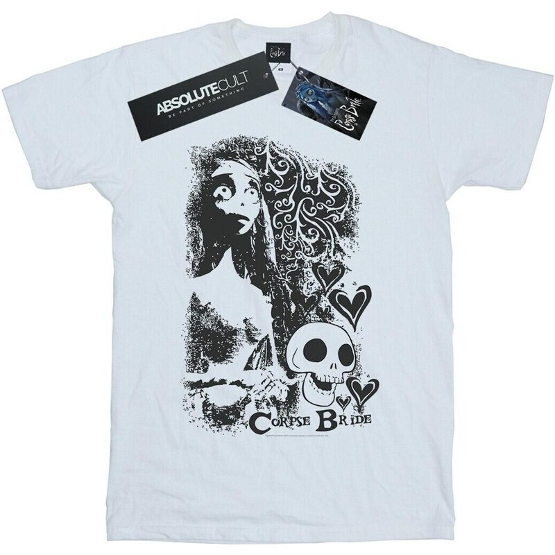 Corpse Bride Camiseta Skull Logo