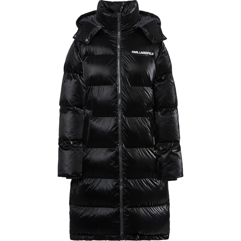 Karl Lagerfeld Abrigo de invierno negro
