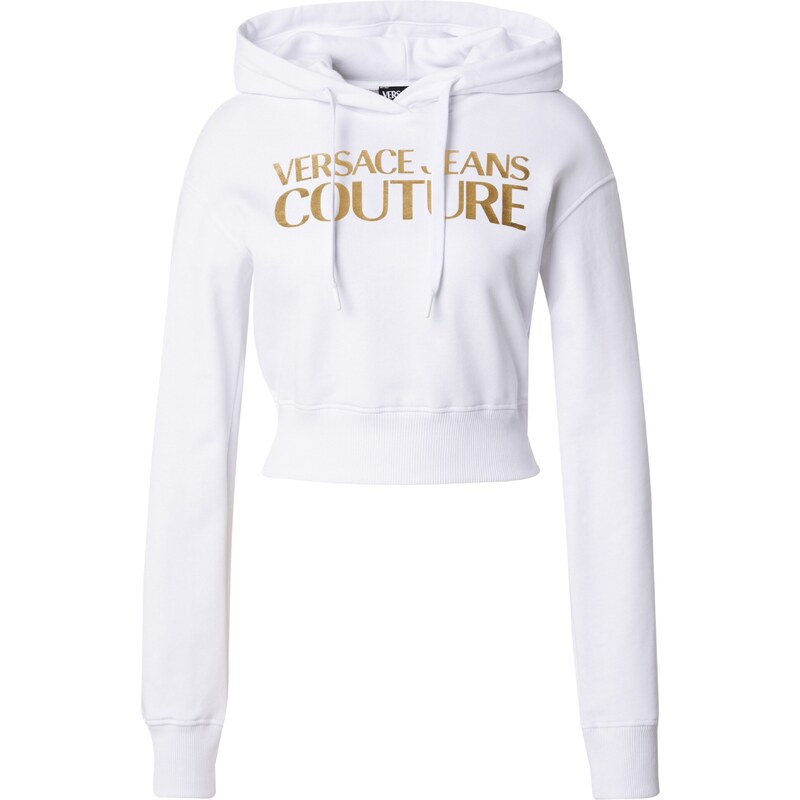 Versace Jeans Couture Sudadera oro / blanco