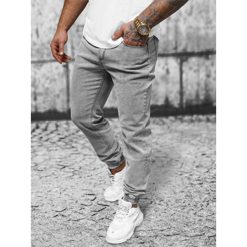 Pantalón jogger de hombre gris OZONEE NB/MP0272GC